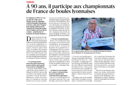 Article de presse